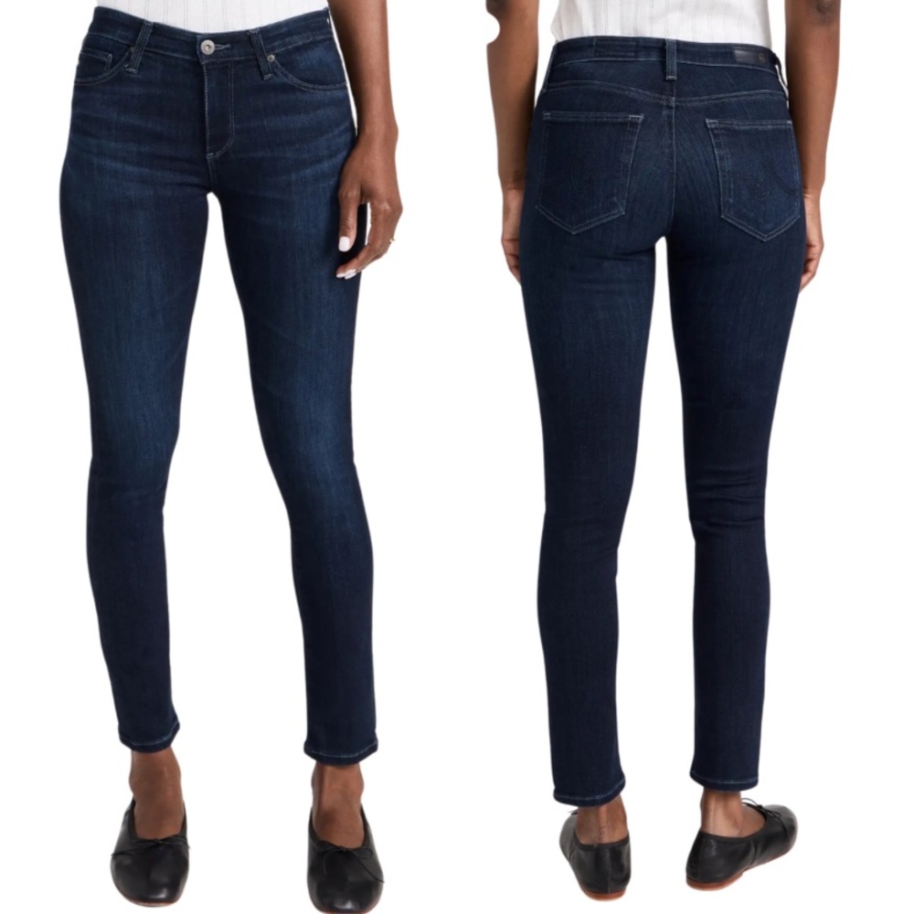 AG Adriano Goldschmied Blue Skinny Jeans